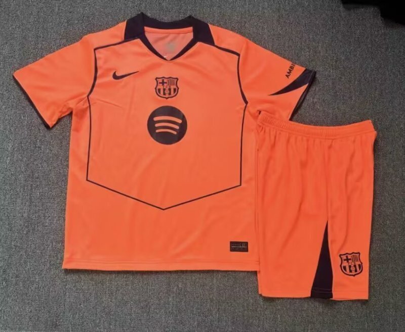 Kids B Third Away Soccer Uniform 25 26