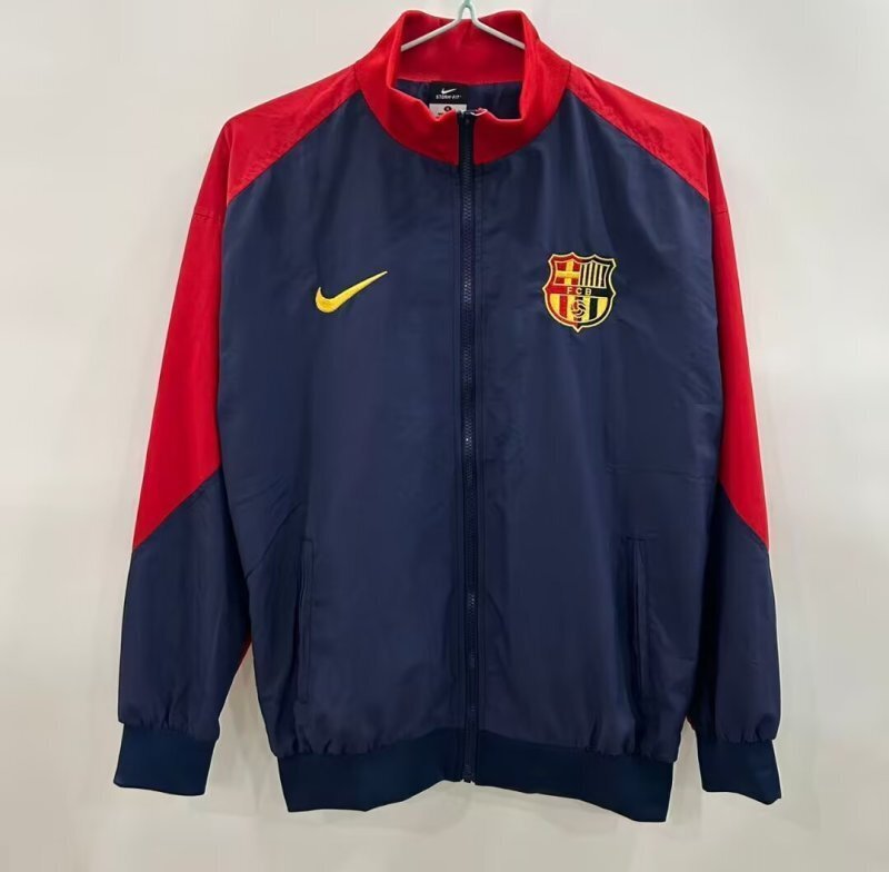 B-- 25-26 red blue windbreaker jacket S-XXL
