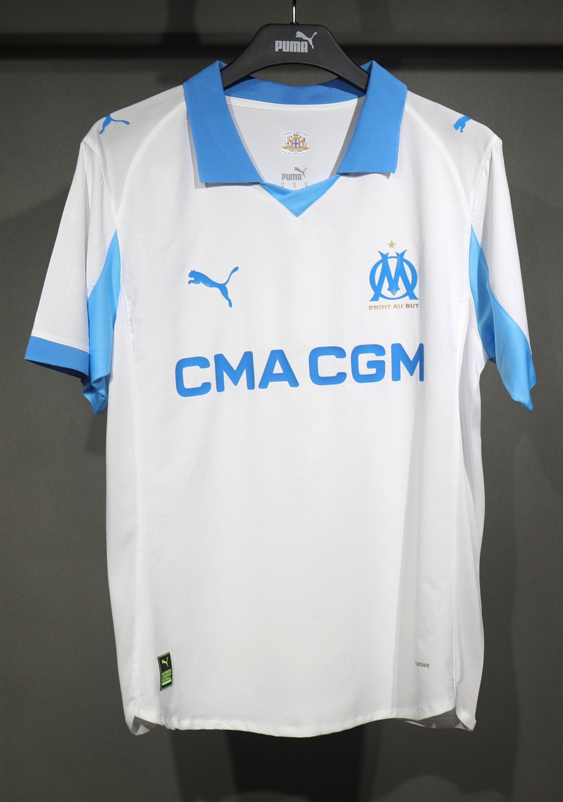 Marseille maillot domicile 25/26 version player