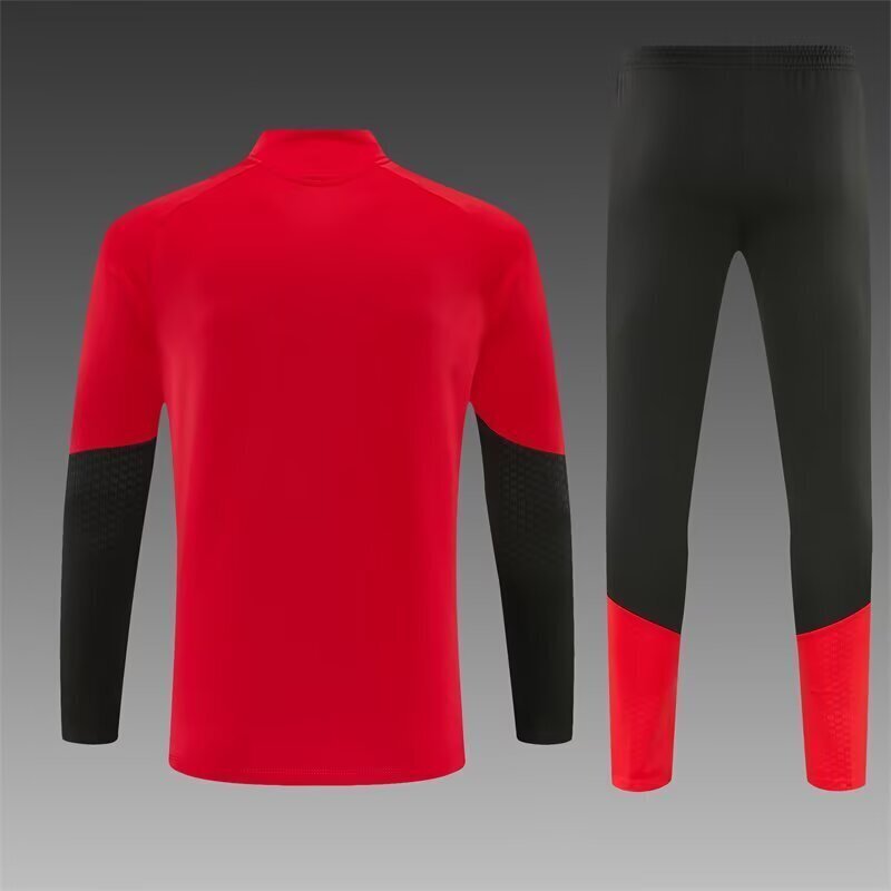 2026/27 Germany Red Half Pull Training Suit Yupoo Soccer Jerseys (Adults & Kids)