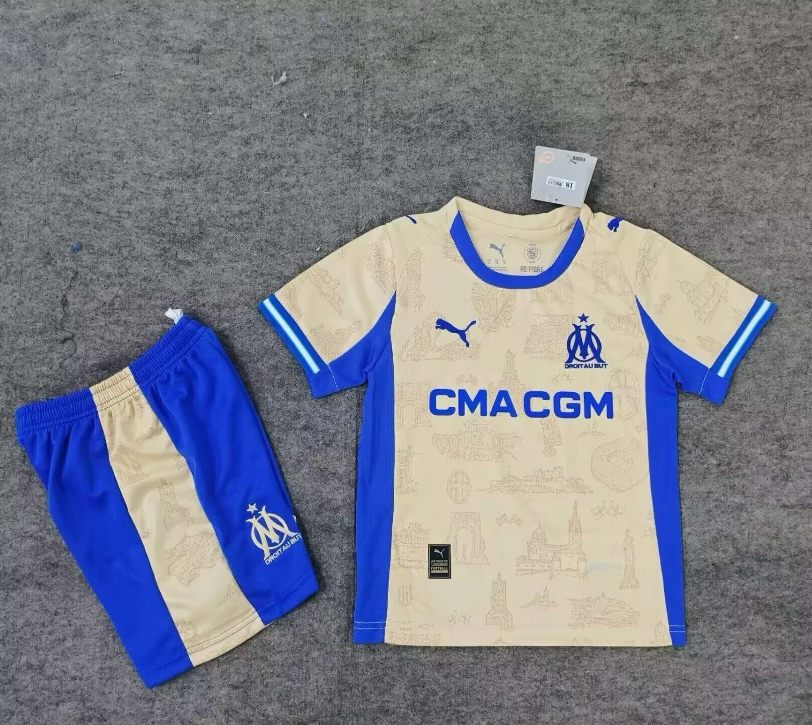 Marseille maillot exterieur 25/26