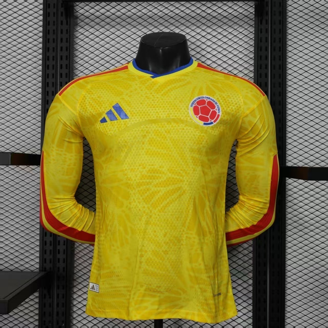 Colombia maillot domicile 25/26 version player manches longues