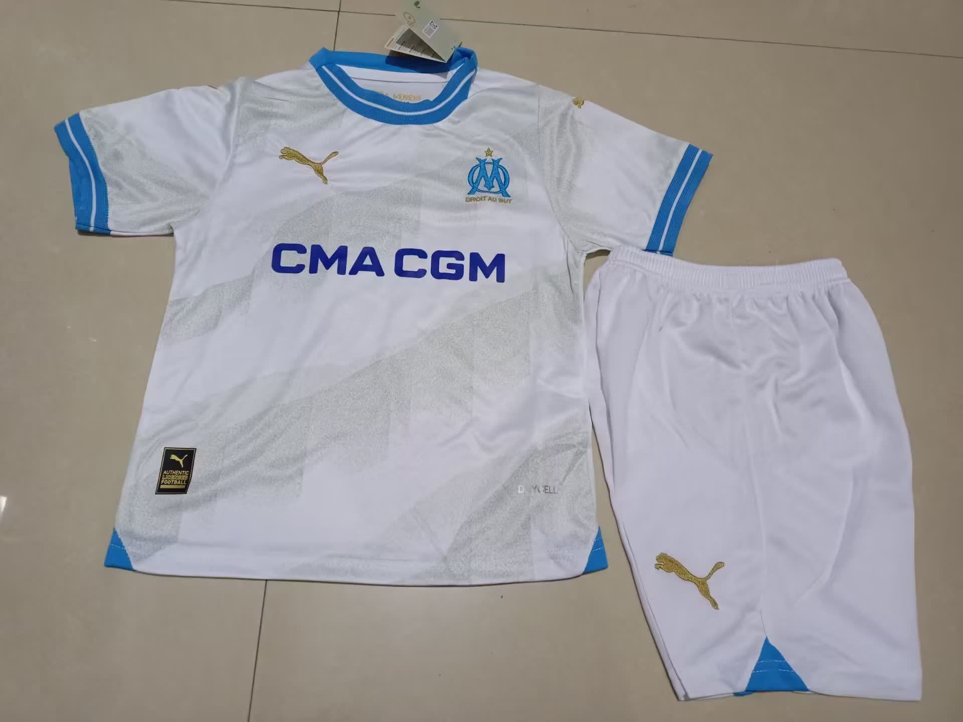 Marseille maillot domicile 23/24