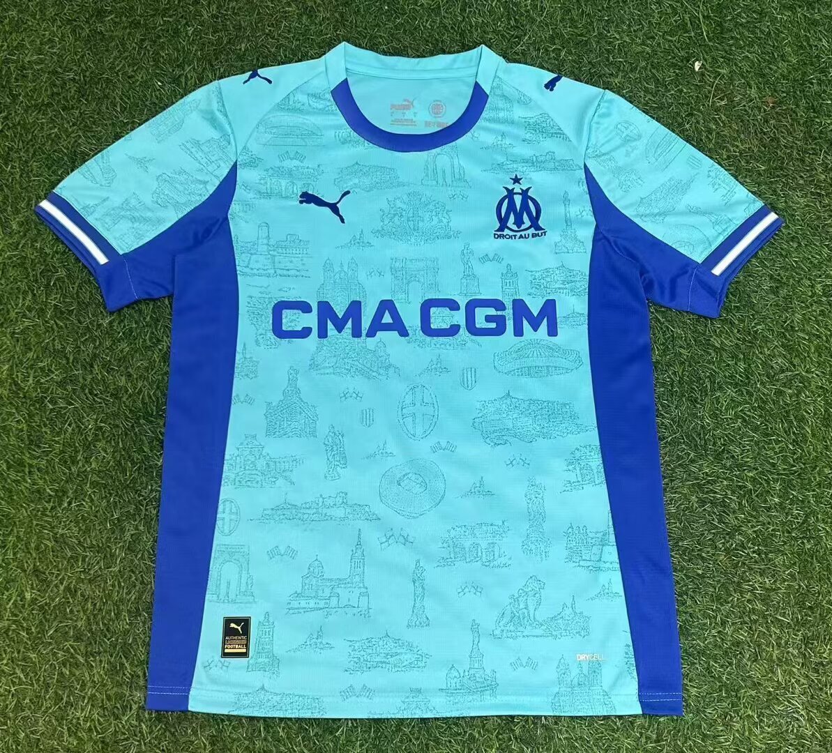 Marseille maillot exterieur 25/26